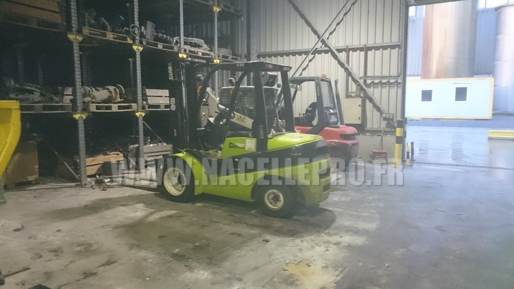 dépannage et réparation chariot élévateur Clark
