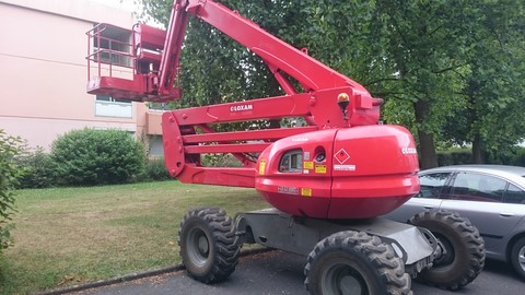 dépannage et réparation nacelle élévatrice Manitou 160 ATJ, maintenance et entretien