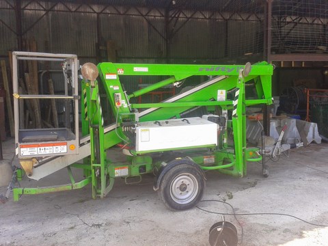 dépannage et réparation nacelle élévatrice NIFTY 120TPE, maintenance et entretien