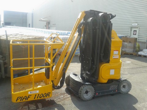 dépannage et réparation nacelle élévatrice ATN Piaf 1100R, maintenance et entretien